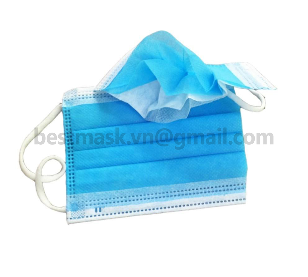 DISPOSABLE FACE MASK – NON WOVEN MASK – 4 PLY