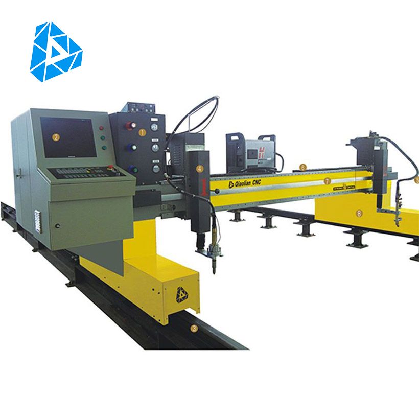 Low Cost Portable Gantry Type Metal Cutting Cnc Flame Plasma Cutting Machine