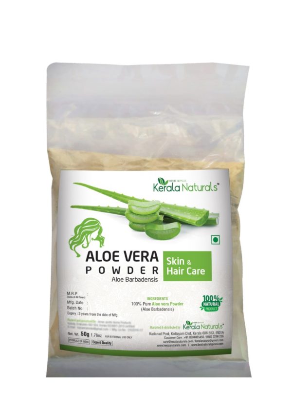 KERALA NATURALS ALOE VERA POWDER 50 GM