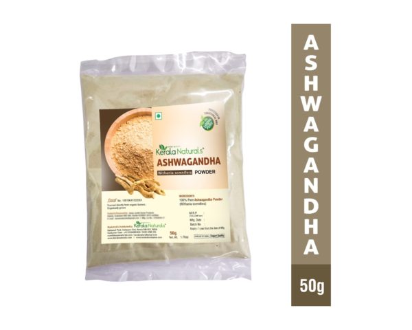 KERALA NATURALS ASHWAGANDHA POWDER 50 GM