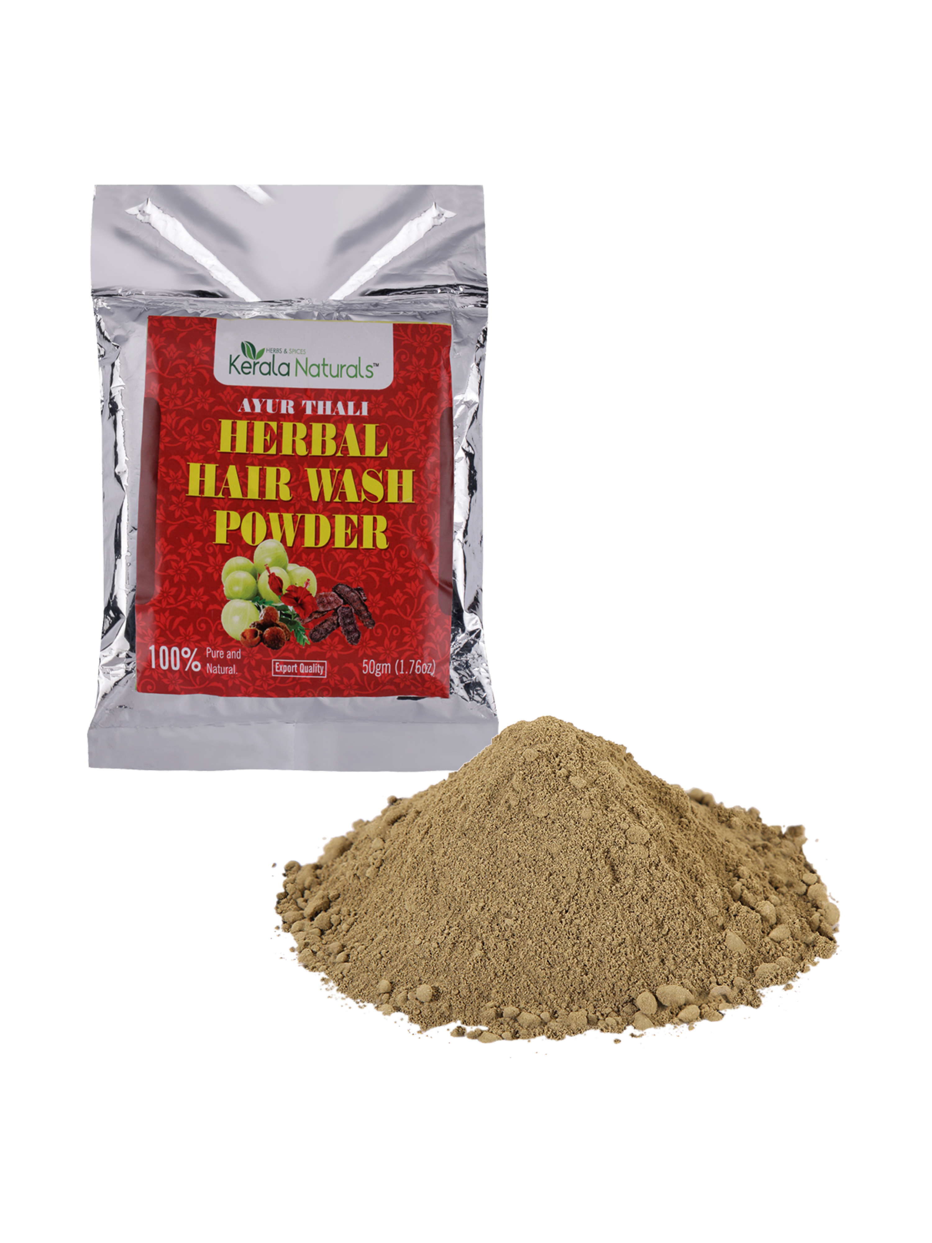 KERALA NATURALS AYUR THALI-HERBAL HAIR WASH POWDER