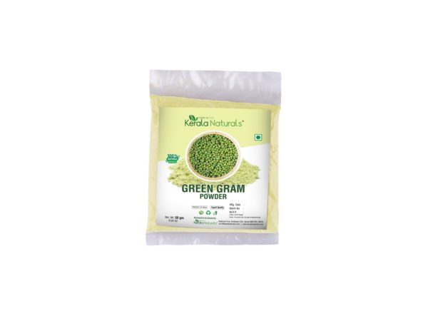 KERALA NATURALS GREEN GRAM POWDER 50 GM 