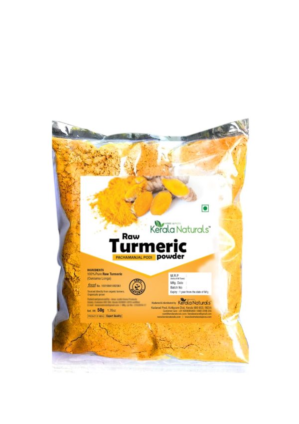 KERALA NATURALS RAW TURMERIC POWDER 50 GM