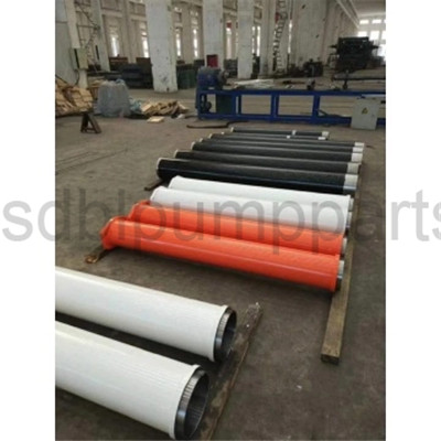 Concrete pump delivery pipe cylinder