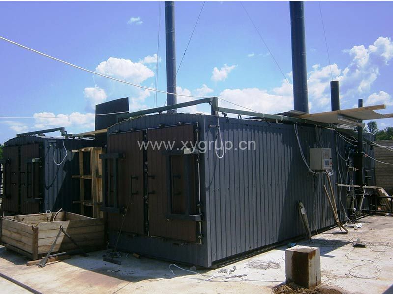 Dry Distillation Wood Charcoal Carbonization Furnace