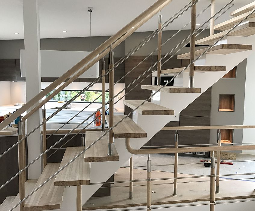 Stair production and installation