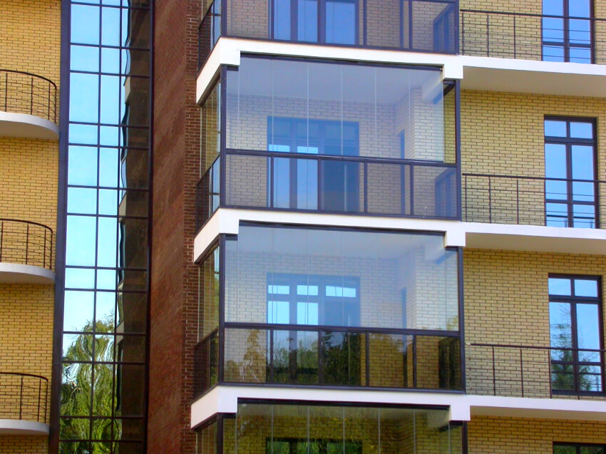 Balcony glazing and Terrace glazing