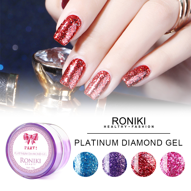 RONIKI Diamond Gel,Diamond Gel China Supplier,Platinum Diamond Gel Polish