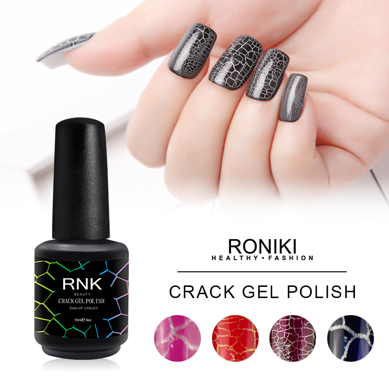 RONIKI Crackle Gel,Crack Gel,Nail Art Gel