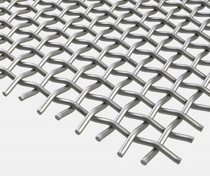 Crimped Wire Mesh  Square iron wire mesh Exporter