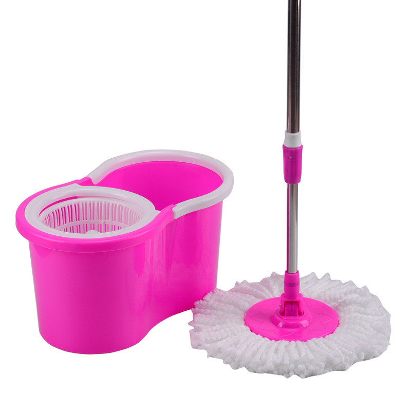 Household rotating mop with bucket