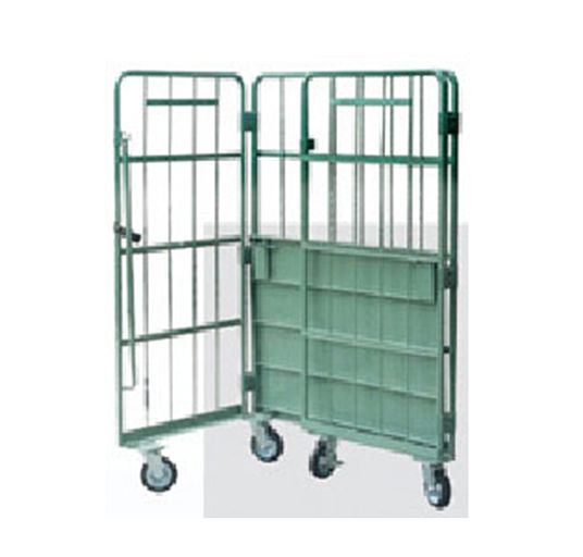 Logistics Truck   Wire Containers Exporter  Pallet Rack Wire Mesh Deck 