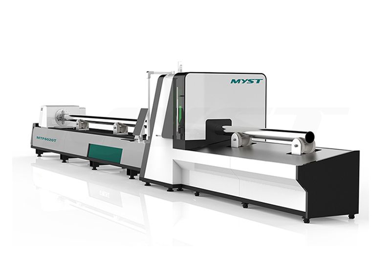 Metal Tube Laser Cutting Machine MTF6020T1  fiber laser cutter machinery 