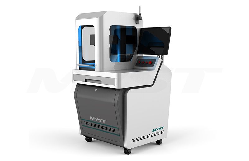 Desktop Fiber Laser Marking Machine With Cover 