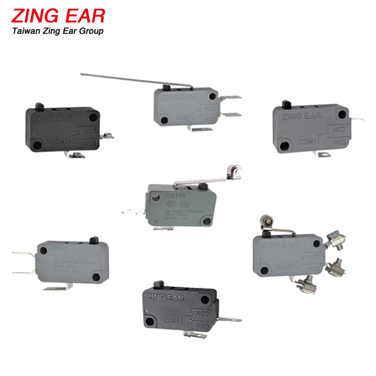 Zing Ear G5T16 Roller Lever Basic Snap Action Switch