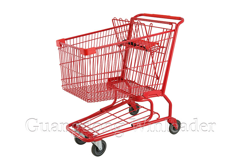 YLD-MT152-1FB American Shopping Cart  supermarket cart  