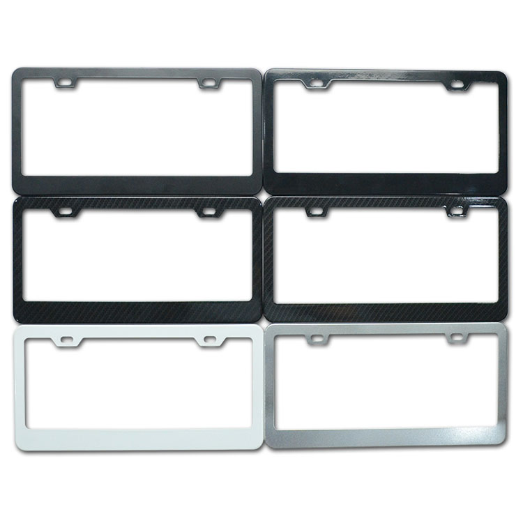 Aluminum alloy plate framework    custom aluminum license plate frames   