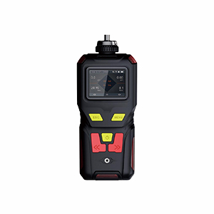 Handheld four-gas detector with pump