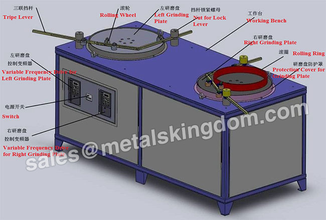  MT-500X Valve Core Grinding Bench 