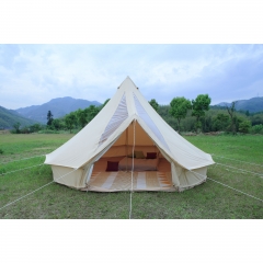 5m Canvas Bell Tent With Pvc Roof    Custom canvas bell tent 