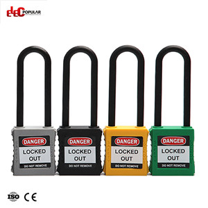 76mm Insulation Shackle Safety Padlocks EP-8551L~EP-8554L