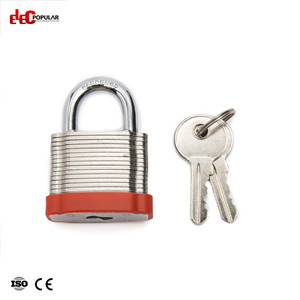 19mm Laminated Steel Shackle Safety Padlocks EP-8561 