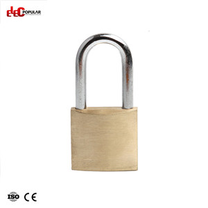 38mm Brass Steel Shackle Safety Padlocks EP-8521C~EP-8524C 