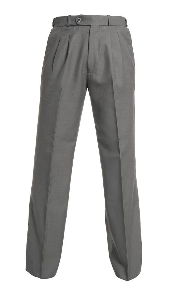 MID GREYBOYS EXTENDABLE WAIST COLLEGE TROUSER