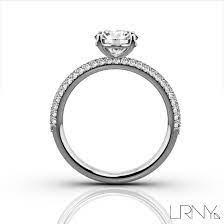 STANTON SOLITAIRE :: EMERALD CUT 18K WHITE GOLD