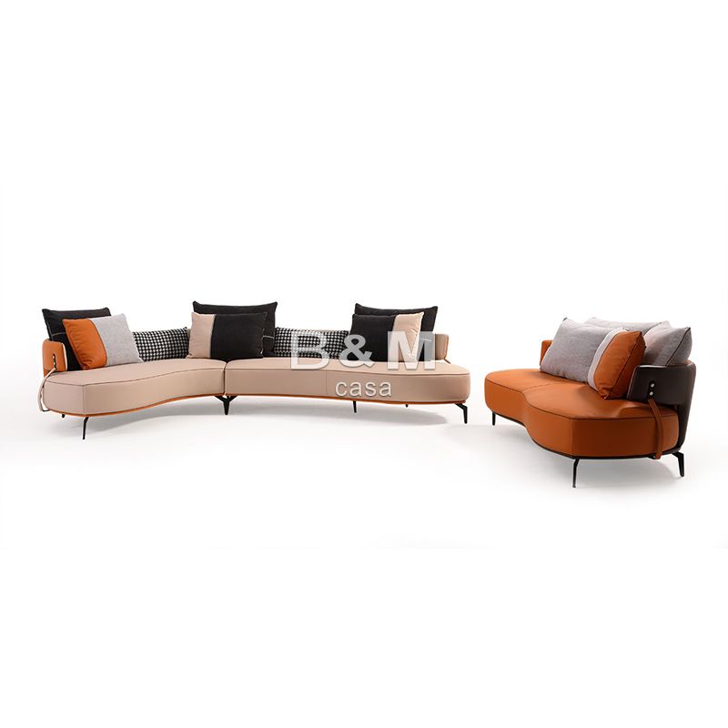 Villa Leather Sofa