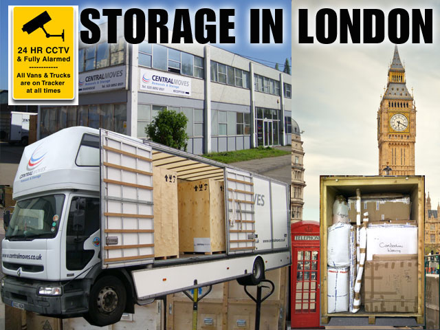 Storage services in London UK