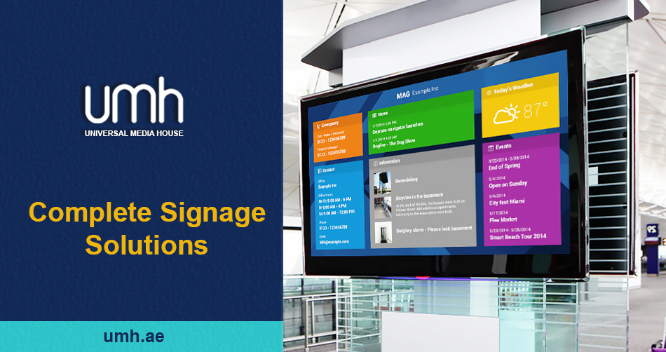 UMH-Best Video Wall Suppliers In Dubai