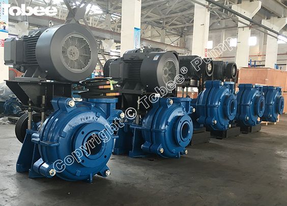 3x2C-AH type of Slurry Pumps with motor