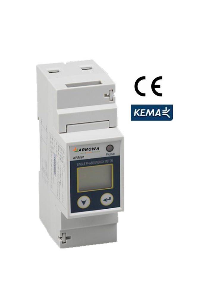 Arm91 Single Phase Din-rail Energy Meter