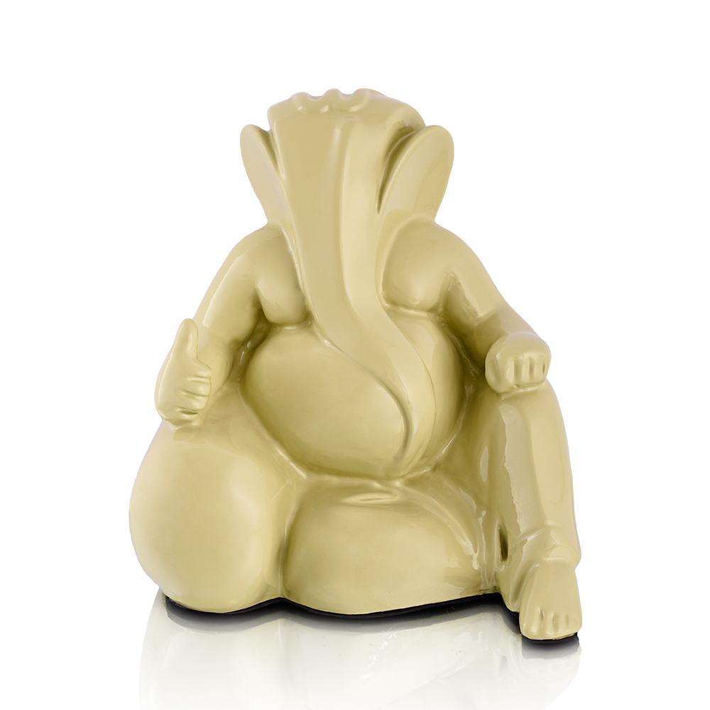 Resin Decor Ganesha Sculpture