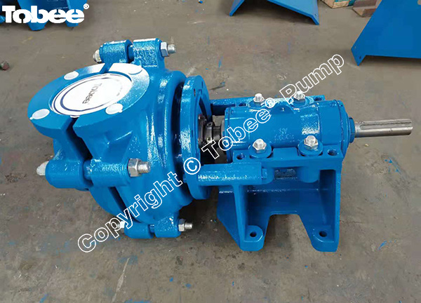 Tobee 4x3C-AH Slurry Pump with mechanical seal does not require water to cool.