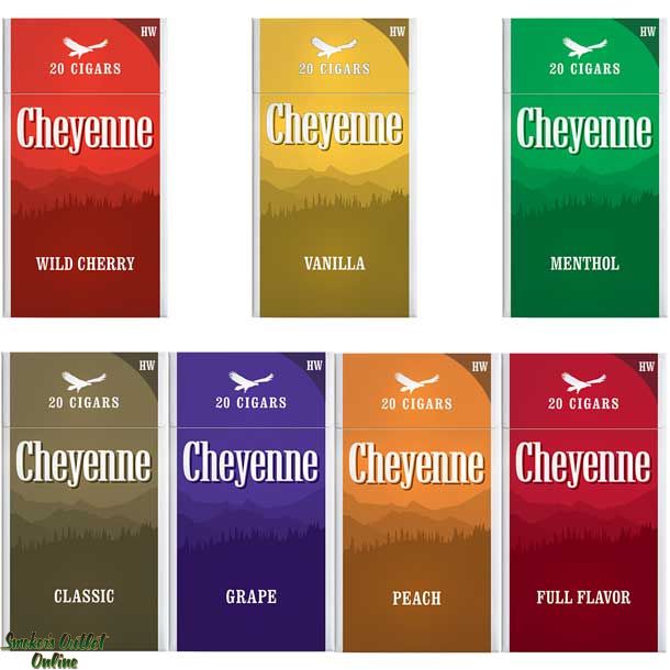 Cheyenne Heavy Weight Filtered Cigars - Carton