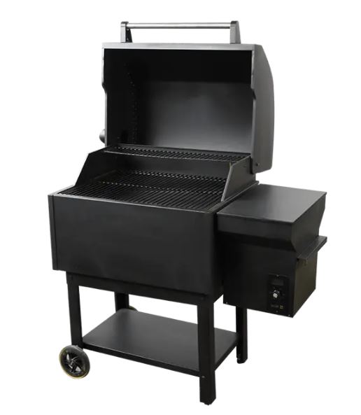 Barrel Charcoal Pellet BBQ Grill