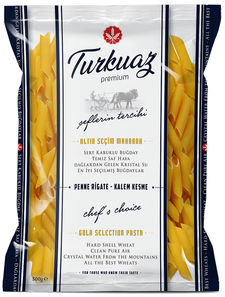 Pasta turquesa Premium tallada a llapis