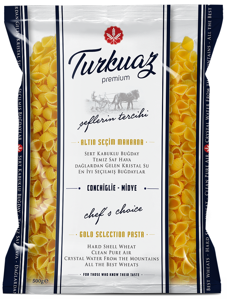 Turkuaz Premium Conchiglie Pasta