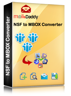 MailsDaddy NSF to MBOX Converter