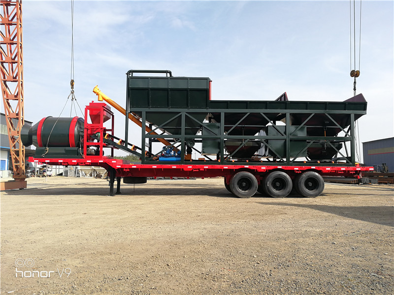 Mobile Concrete Batching Plant