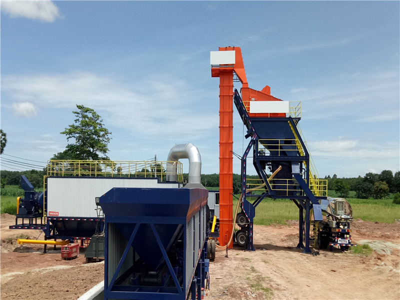 Compulsory Type Mobile Asphalt Plant