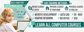 LIVE TRAINING LAB- IT courses training faculty