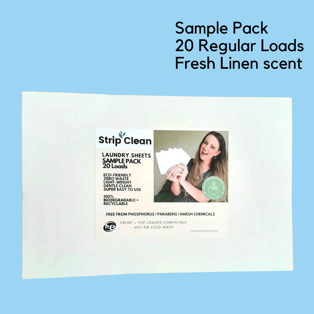 Laundry Sheets Sample Pack 20 loads (Fresh Linen)