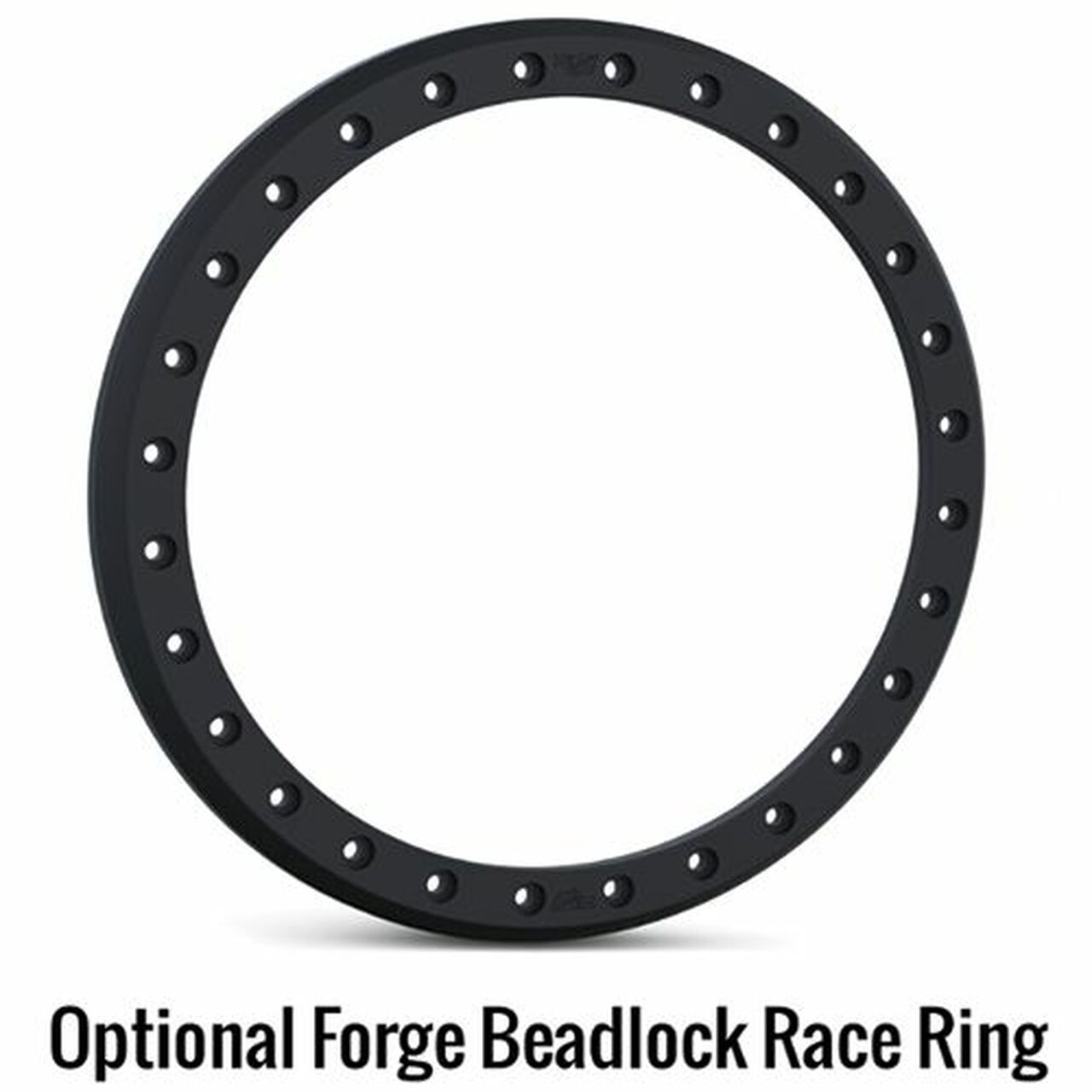 Dirty Life 17in Forged Beadlock Ring Matte Black - Dirty Life