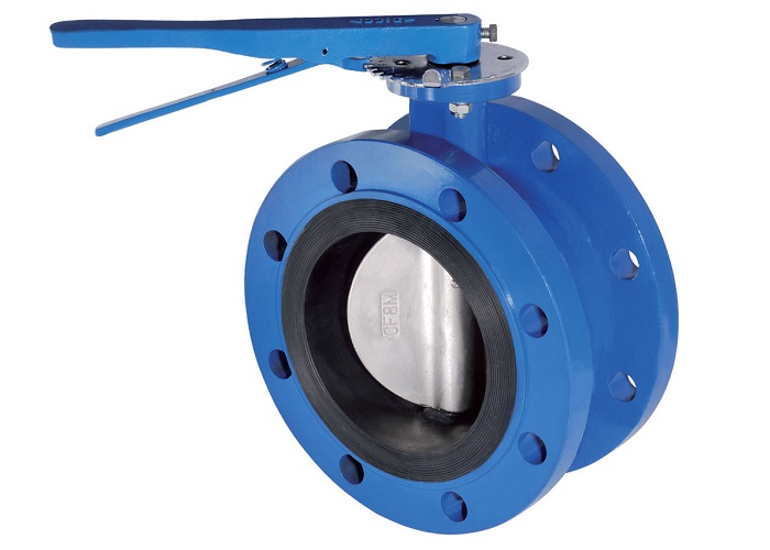 Double flanged butterfly valve manufacturer in India