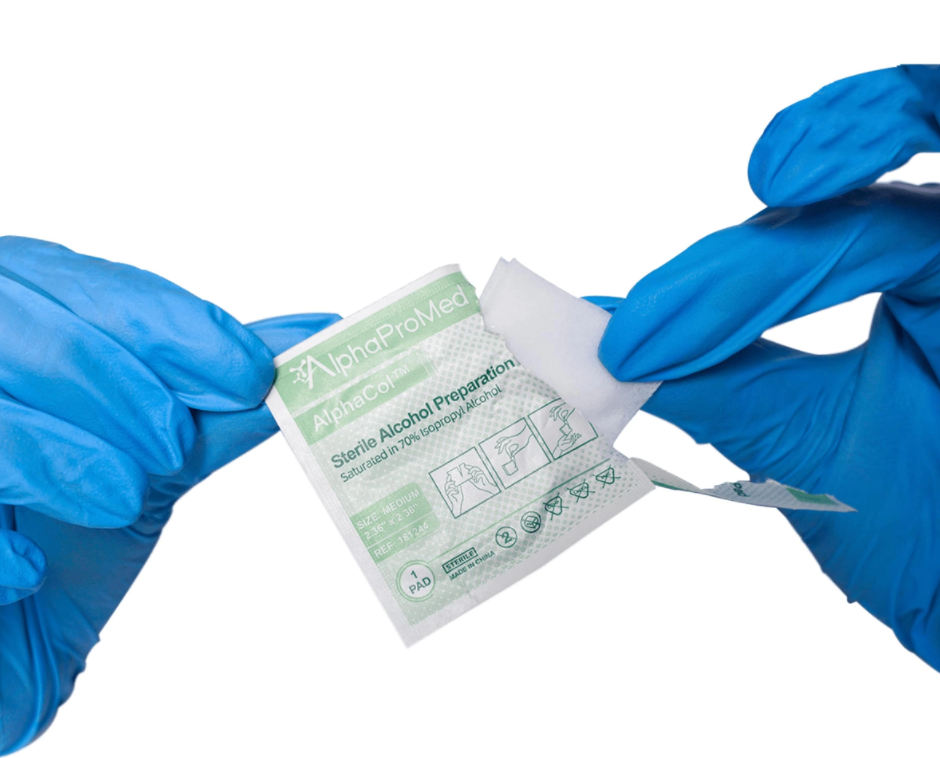 AlphaCol Sterile Alcohol Preparation Pad