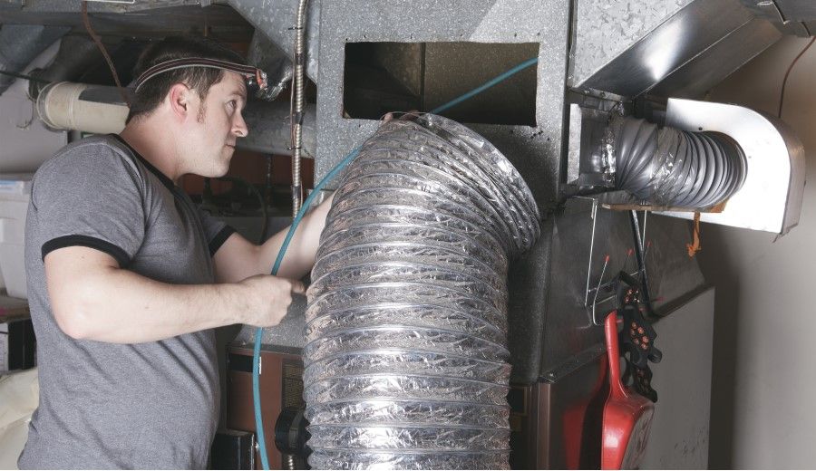 Equipos de limpieza de conductos de aire para instalaciones de ventilación y de climatización