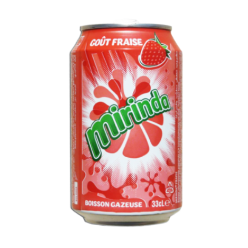 Mirinda Strawberry Cans (330ml)